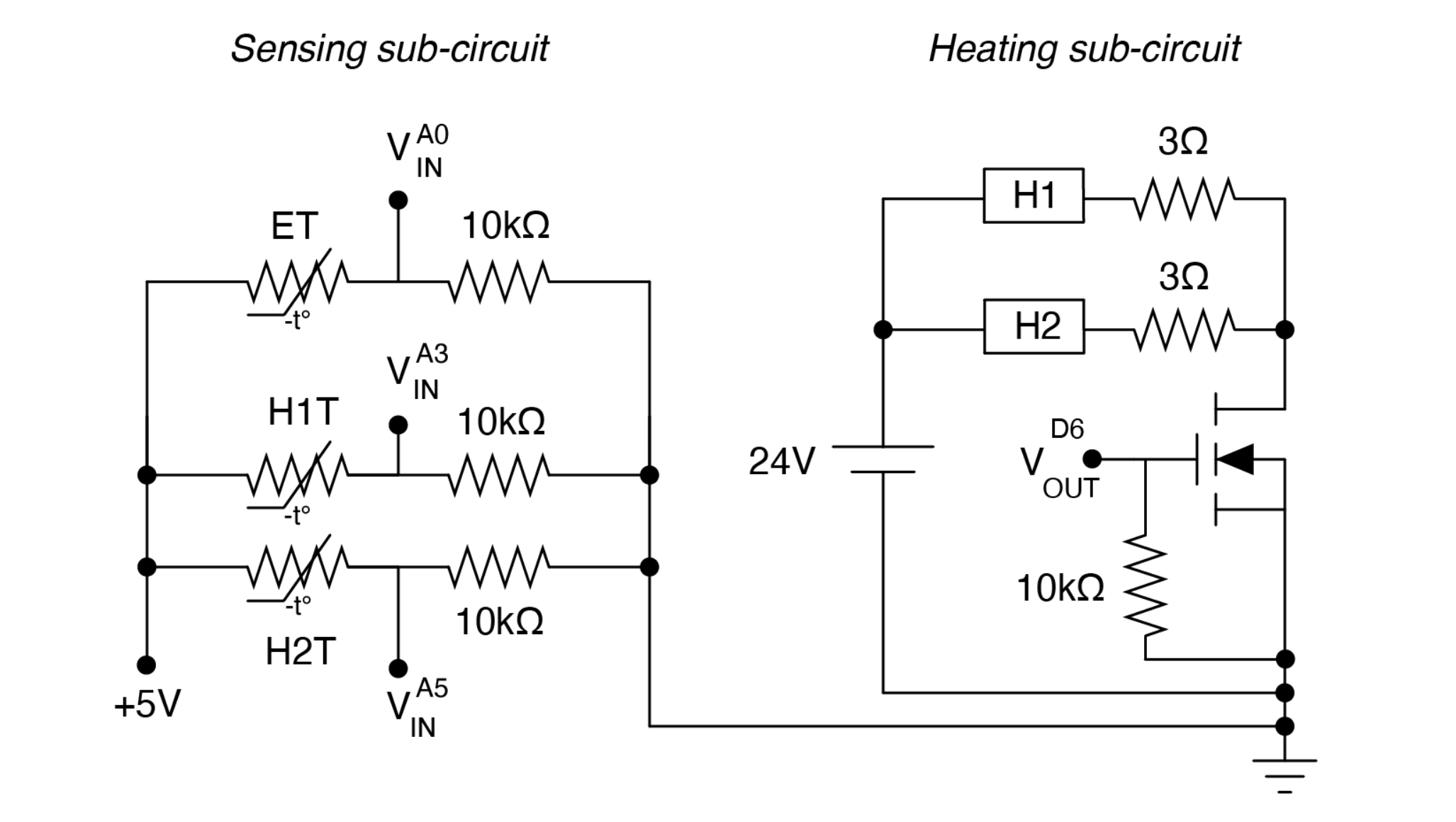Incubator circuit diagram