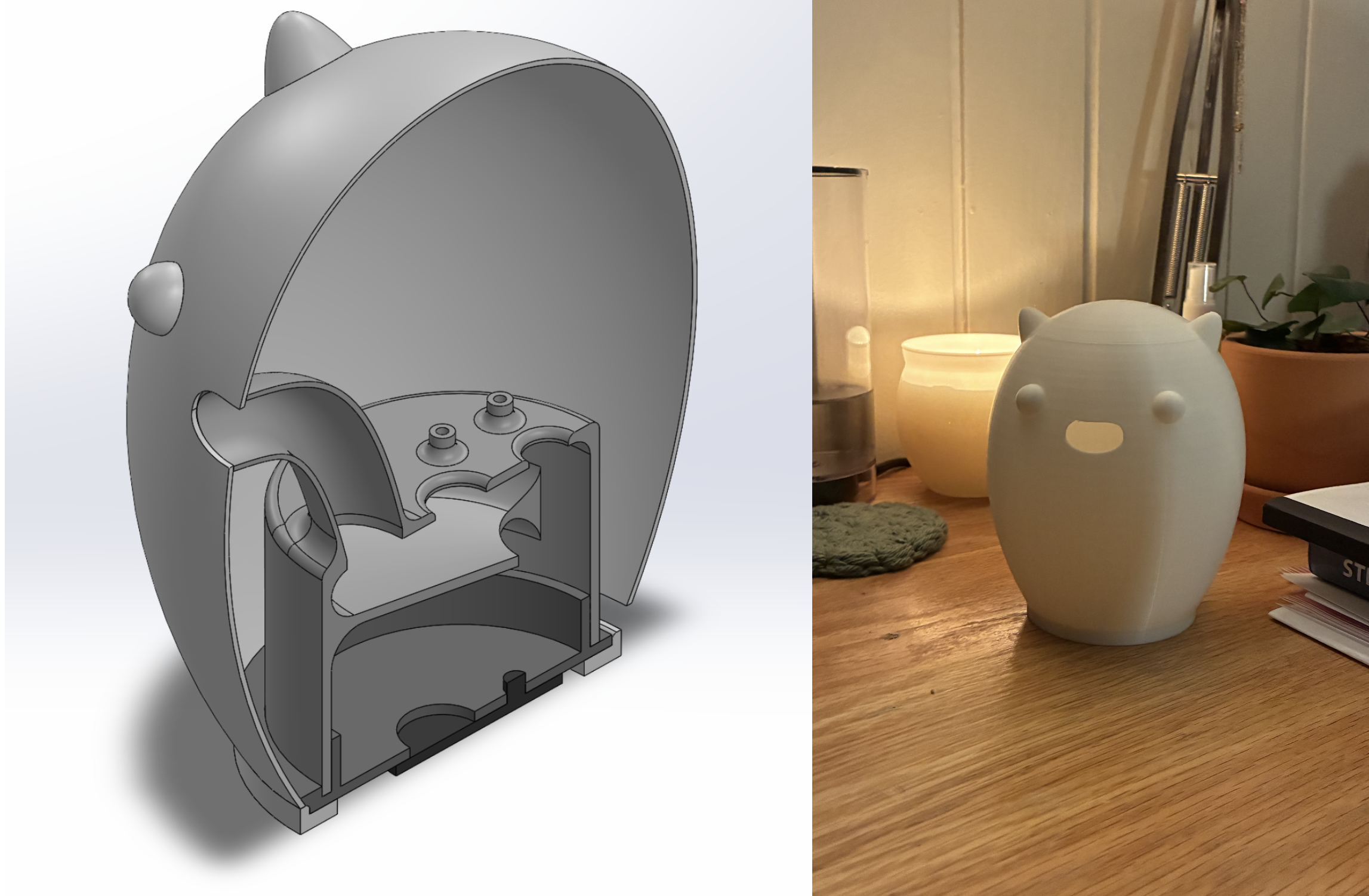 Color sensing nightlight