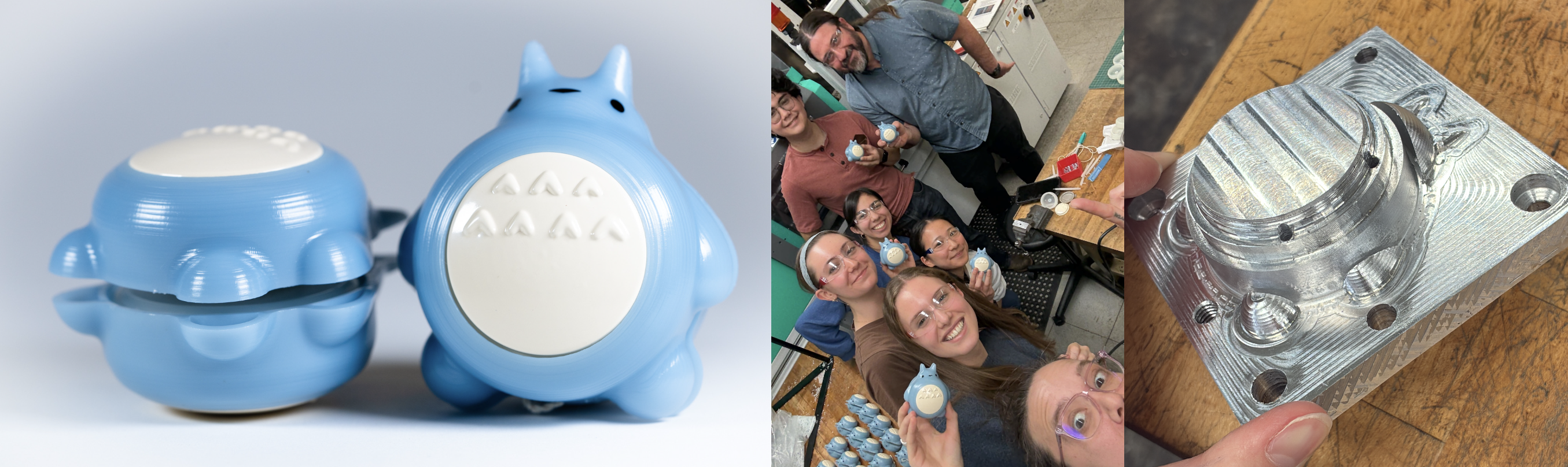 Manufacturing 50 custom Totoro-themed yoyos