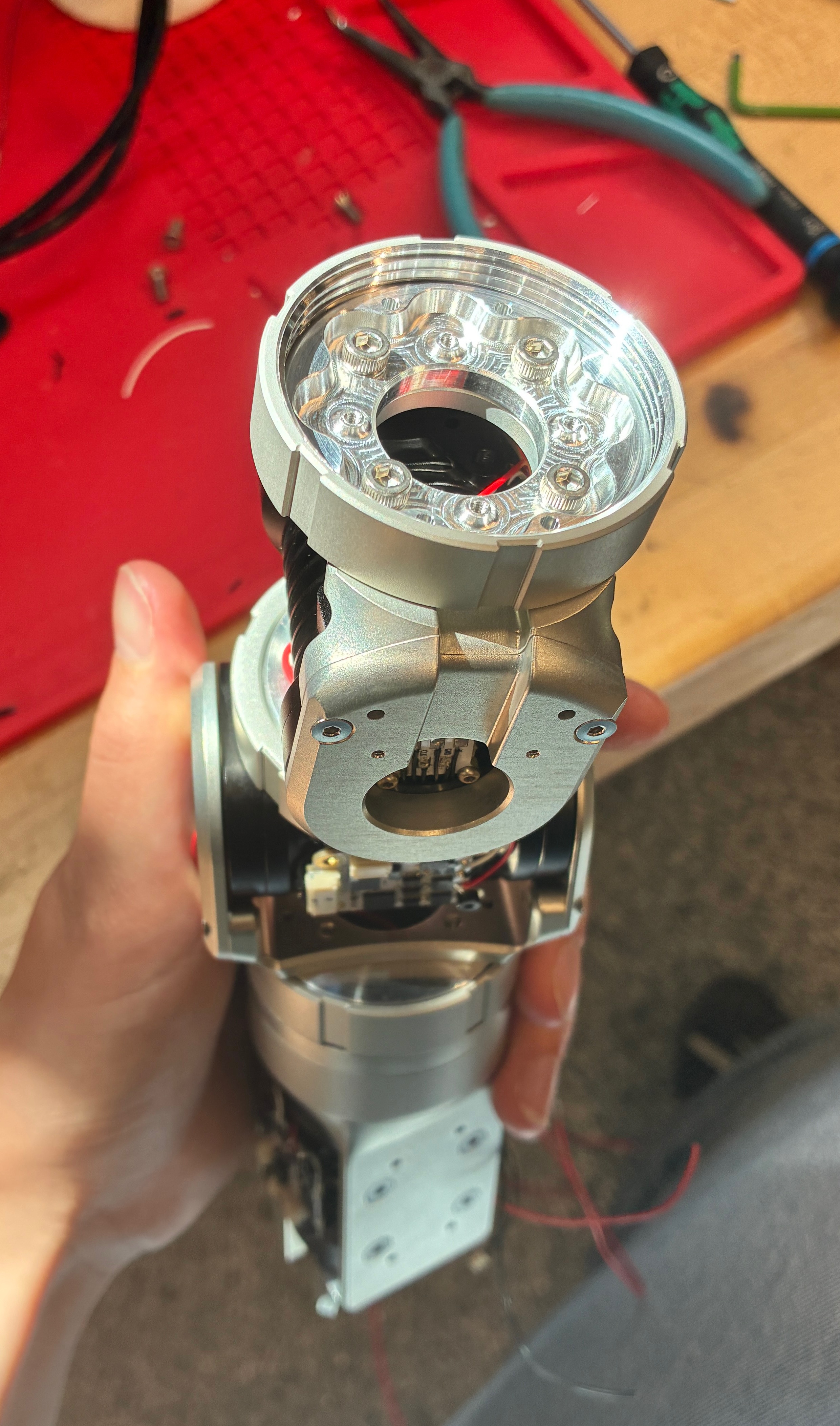Wrist assembly exploded view